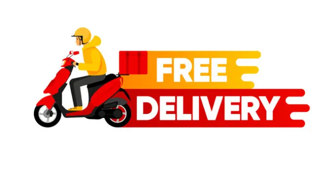 Free delivery 