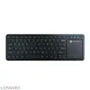 Wireless keyboard, inbuilt mouse, track pad