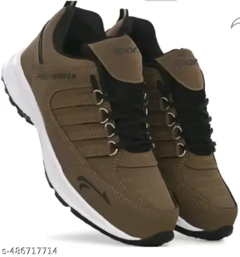 Trandy shoes for mens, brown 